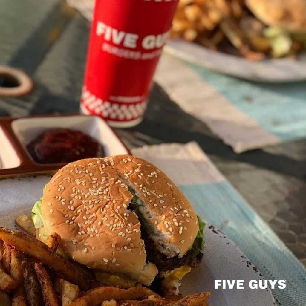 restaurante five guys em orlando