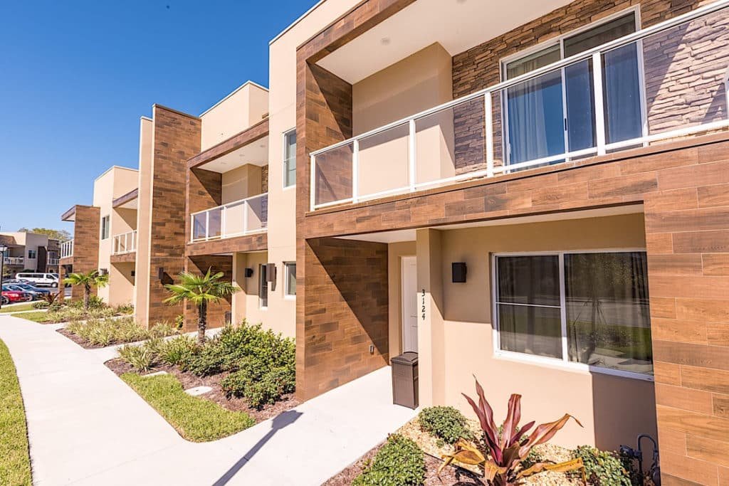 vista externa do magic village resort orlando